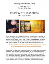 May 19th Creating Peace Reading