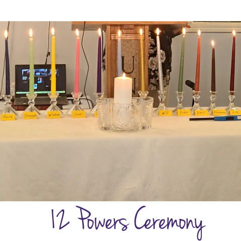 12 power ceremony